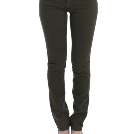 Costume National Green slim leg jeans
