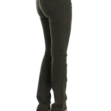 Costume National Green slim leg jeans