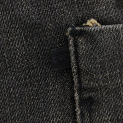 Costume National Gray distressed jeans