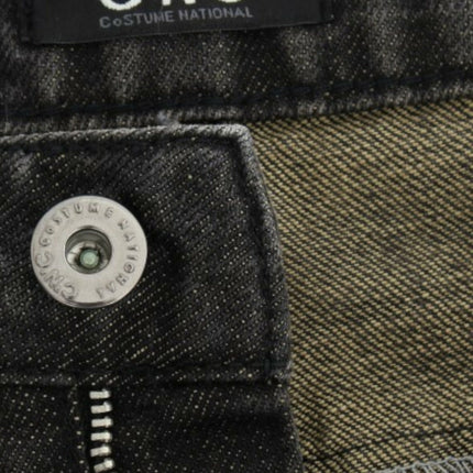Costume National Gray distressed jeans