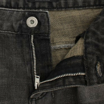 Costume National Gray distressed jeans
