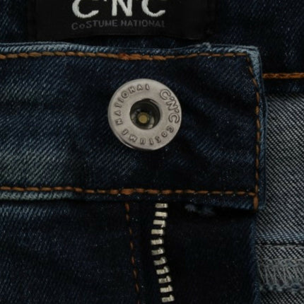 Costume National Blue straight leg jeans