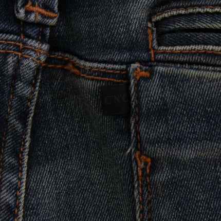 Costume National Blue straight leg jeans