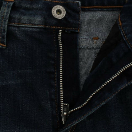Costume National Blue straight leg jeans