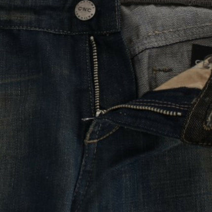 Costume National Blue straight leg jeans