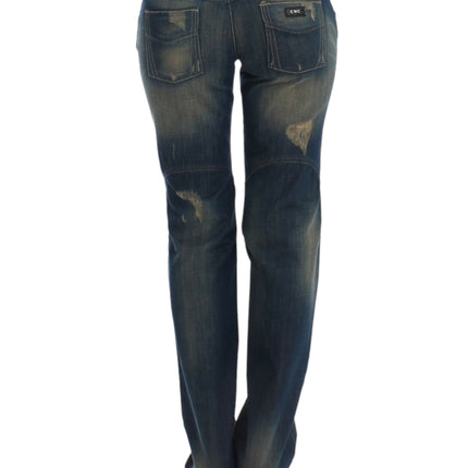 Costume National Blue straight leg jeans