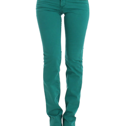Costume National Green straight leg jeans