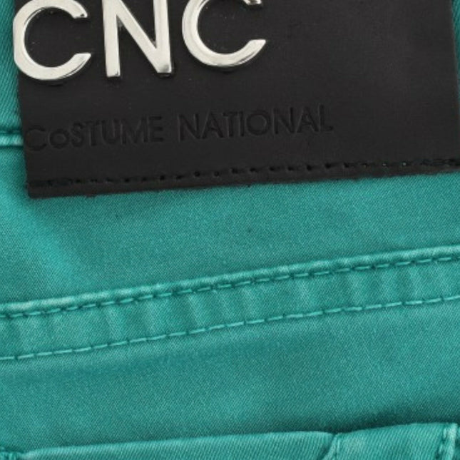Costume National Green straight leg jeans