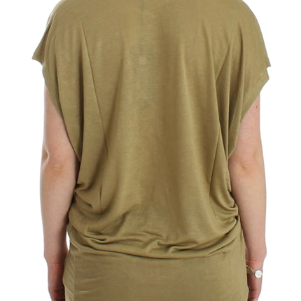Costume National Green print shortsleeve t-shirt
