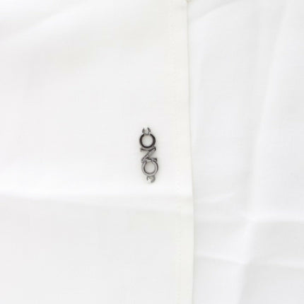 Costume National White sleeveless top