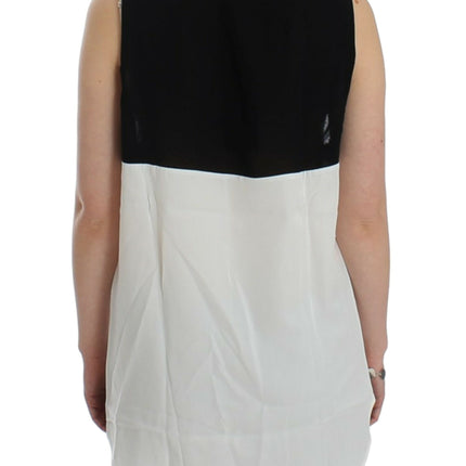 Costume National White sleeveless top