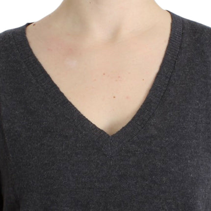 Costume National Gray short sleeved sweater