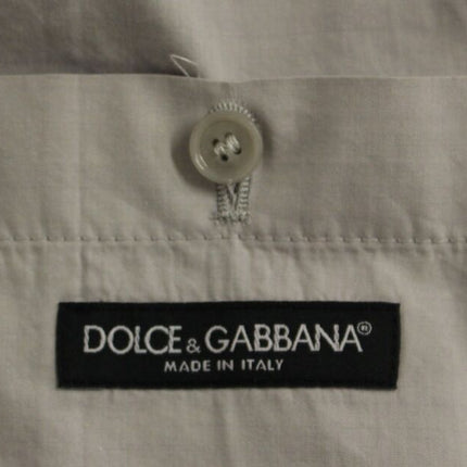 Dolce & Gabbana Beige Silk Blend Dress Formal Vest Gilet
