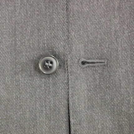 Dolce & Gabbana Gray Wool Formal Dress Vest Gilet Weste