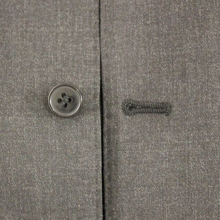 Dolce & Gabbana Gray Wool Formal Dress Vest Gilet Weste