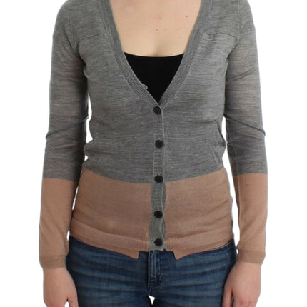 Costume National Gray lightweight cardigan