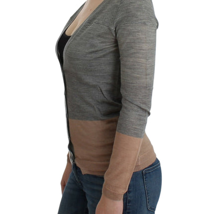 Costume National Gray lightweight cardigan