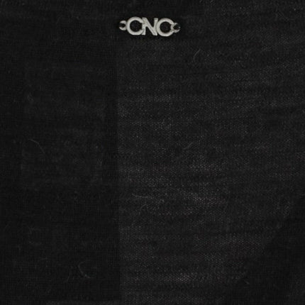 Costume National Black V-neck lightweight sweater