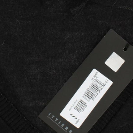 Costume National Black V-neck lightweight sweater