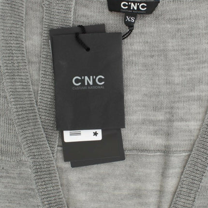 Costume National Gray lightweight cardigan