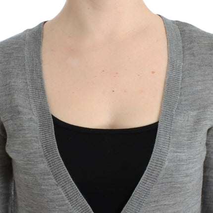 Costume National Gray lightweight cardigan