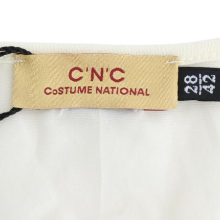 Costume National White modal tube dress