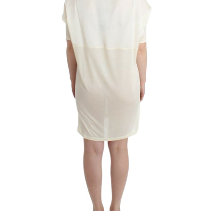 Costume National White modal tube dress