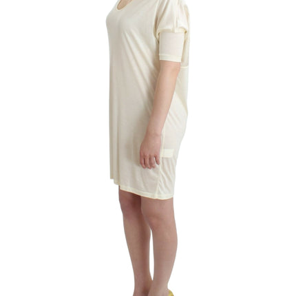 Costume National White modal tube dress
