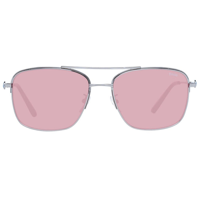 BMW Silver Metal Sunglasses