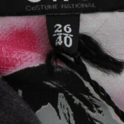 Costume National Gray knitted A-line dress