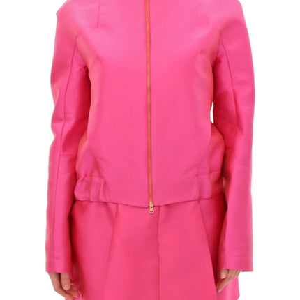 CO|TE Pink silk blend jacket