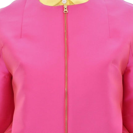 CO|TE Pink silk blend jacket