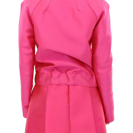 CO|TE Pink silk blend jacket