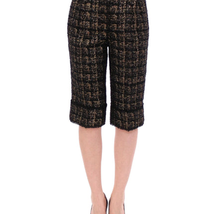 Dolce & Gabbana Black fabric shorts pants