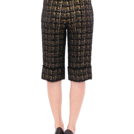 Dolce & Gabbana Black fabric shorts pants