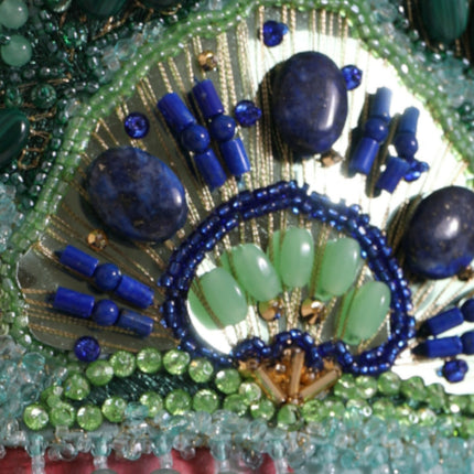 Dolce & Gabbana Blue Floral Print Tiered Long Maxi Dress