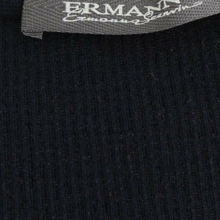 Ermanno Scervino Blue Knitted Wool Stretch Sweater Top