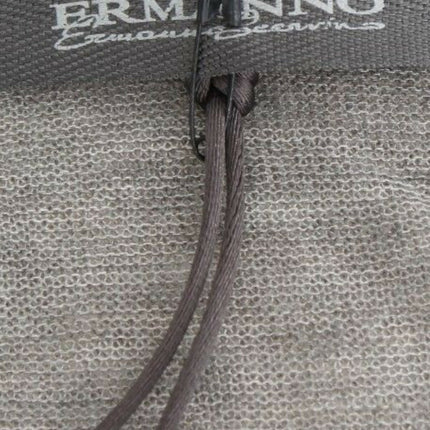 Ermanno Scervino Gray Wool Blend Stretch Long Sleeve Sweater