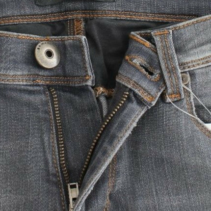 Ermanno Scervino Gray Slim Jeans Denim Pants Skinny Leg Stretch