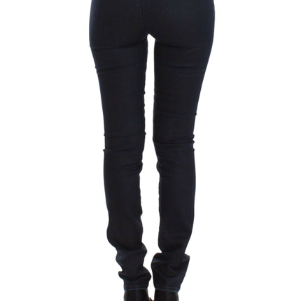 Ermanno Scervino Blue Slim Jeans Denim Pants Skinny Leg Stretch