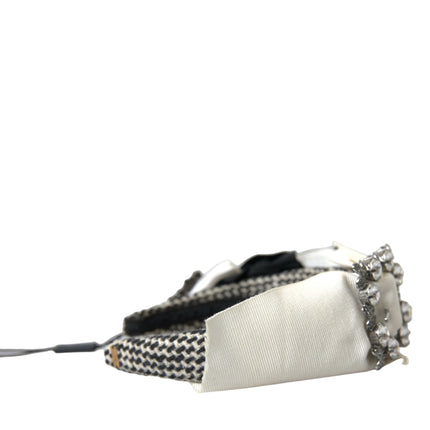 Dolce & Gabbana Multicolor Crystal Embellished Women Headband Diadem