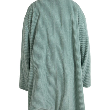 Dolce & Gabbana Blue Double Breasted Corduroy Cotton Jacket