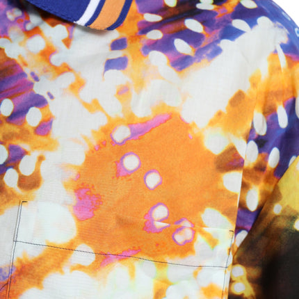 Dolce & Gabbana Multicolor Luminarie Print Cotton Casual Shirt