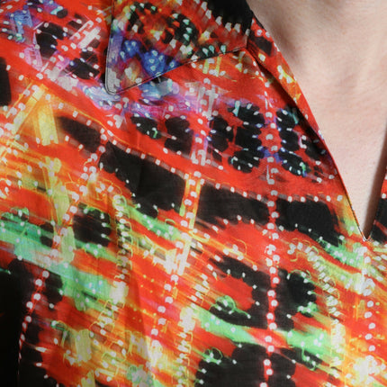 Dolce & Gabbana Multicolor Luminarie Print Cotton T-shirt