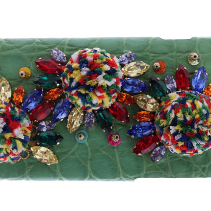 Dolce & Gabbana Multicolor AGNESE Straw Crystal  Pom Pom Bag
