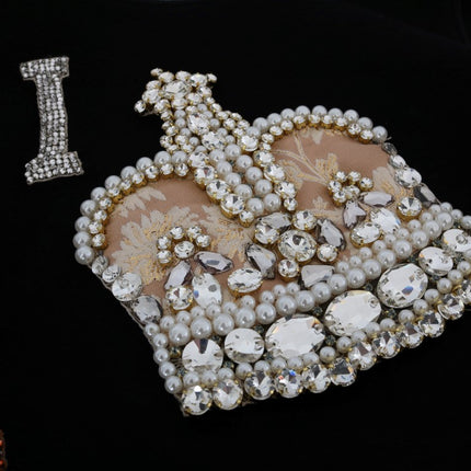 Dolce & Gabbana Black I AM A PRINCESS Crystal Shift Dress