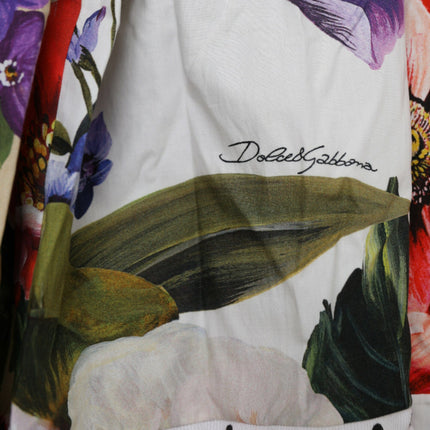 Dolce & Gabbana Multicolor Patchwork Cotton Aline Mini Dress