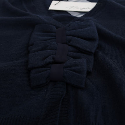 MARGHI LO' Blue Wool Blouse Sweater