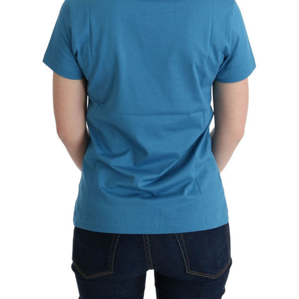 Dolce & Gabbana Blue Cotton 2017 Motive T-Shirt