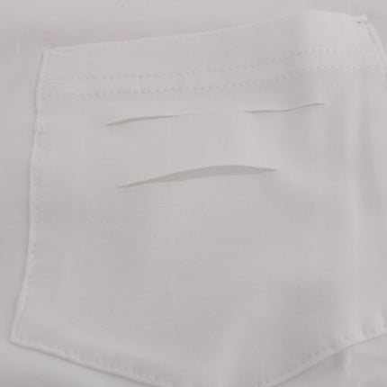 Daniele Alessandrini White Cotton Crewneck T-Shirt